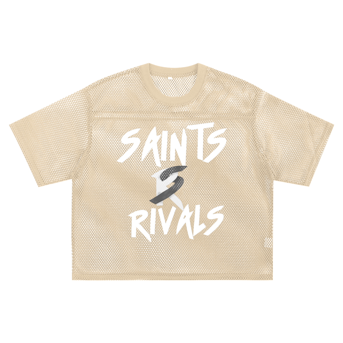 See-through Boxy Net T-Shirt