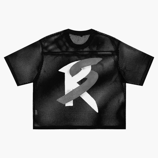 See-through Boxy Net T-Shirt